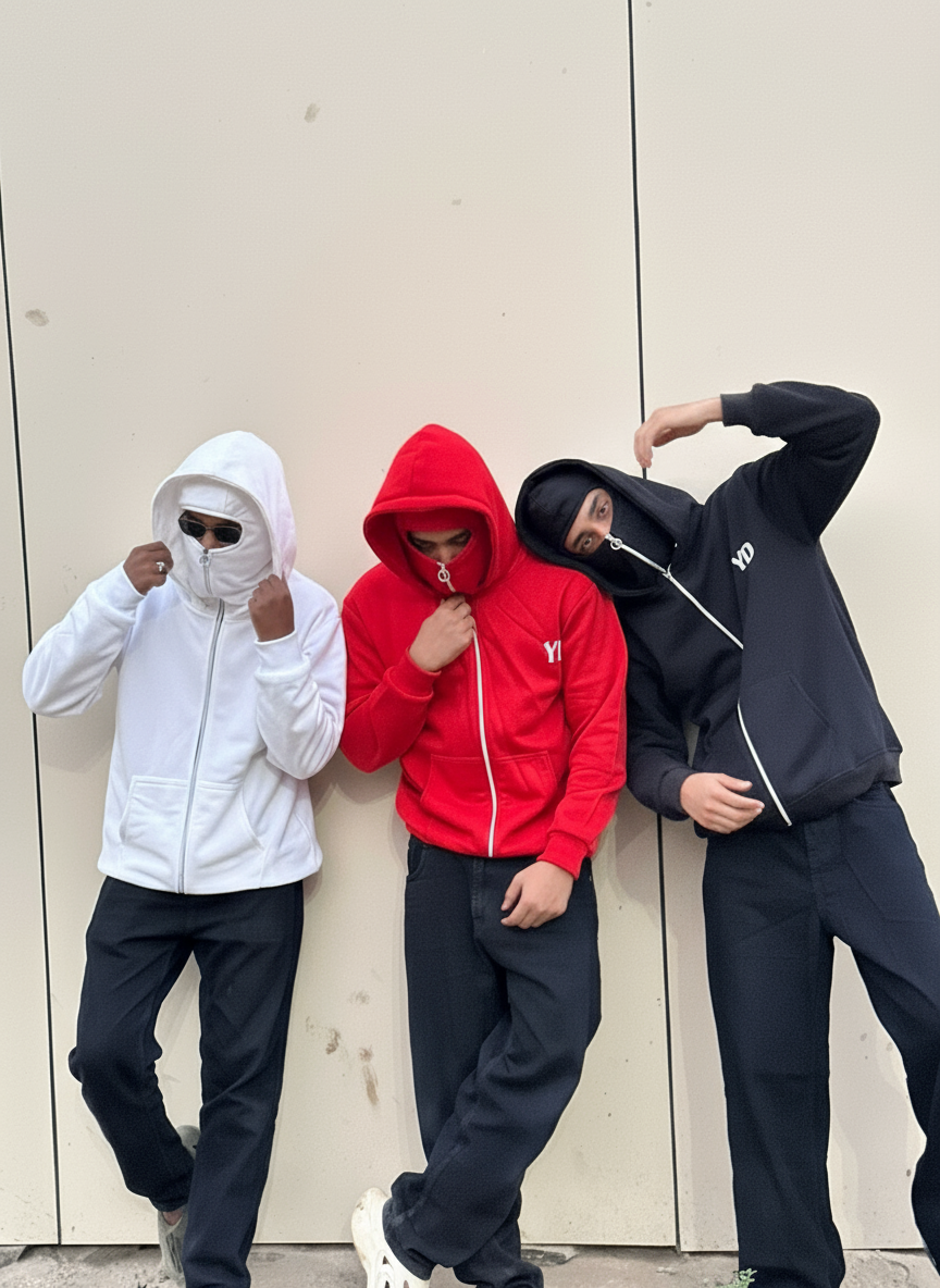 Monkey Cap Men's Hoodie Sweatshirt