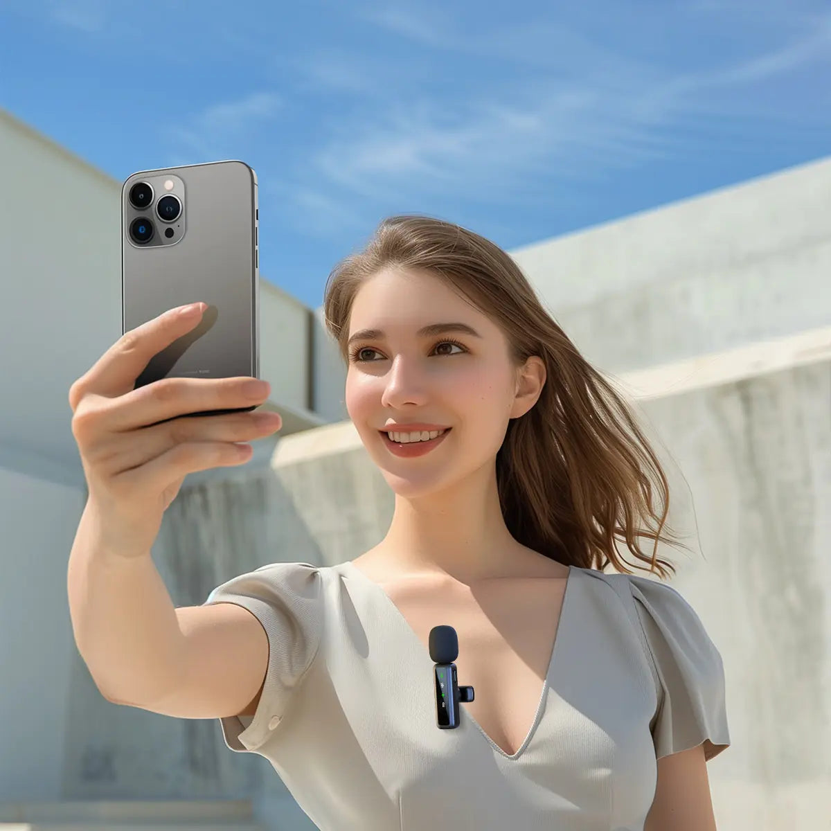 Collar Clip Microphone