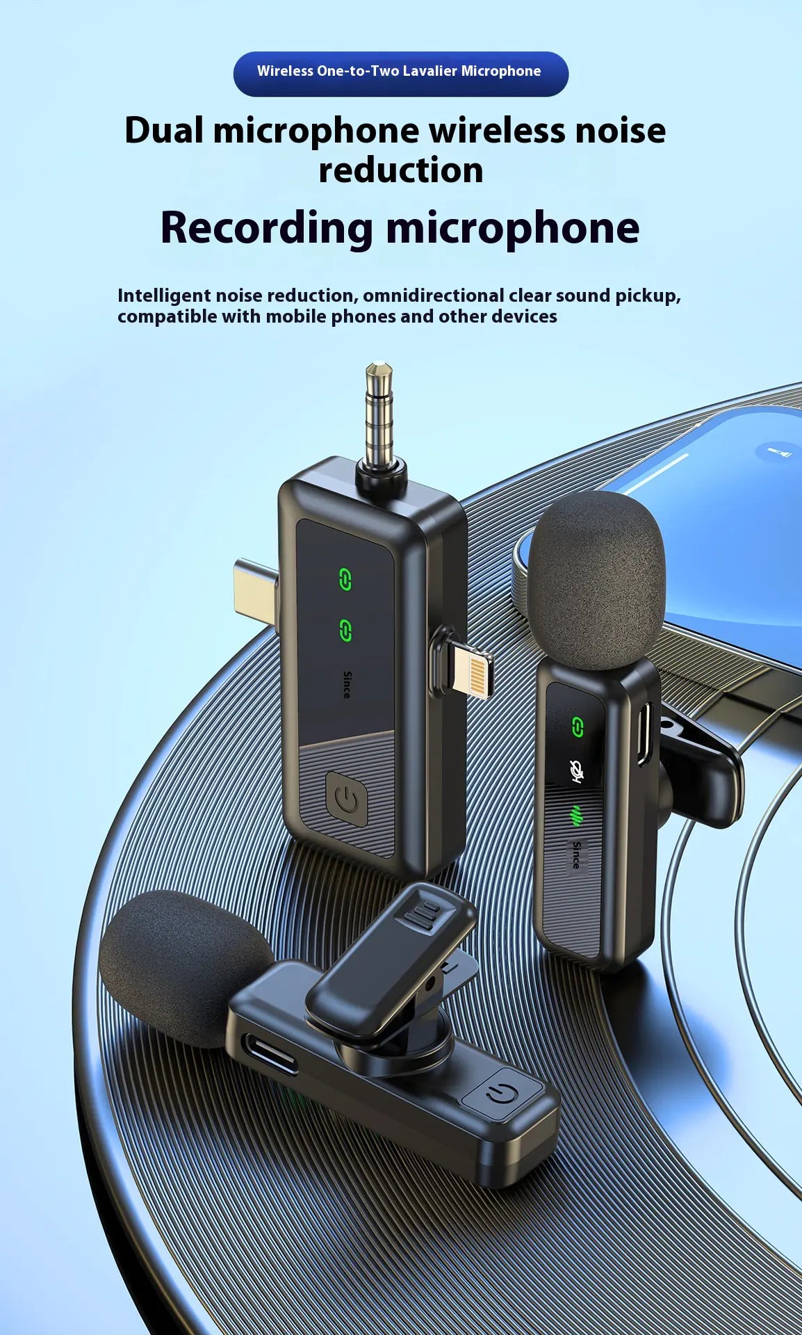 Collar Clip Microphone